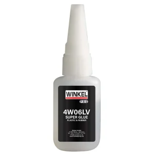 WINKEL PRO 4W06 Low Viscosity Super Glue 20g ΚΟΛΛΑ ΧΑΜΗΛΟΥ ΙΞΩΔΟΥΣ ΓΙΑ ΠΛΑΣΤΙΚΑ ΚΑΙ ΛΑΣΤΙΧΑ WINKEL PRO 4W06 20g